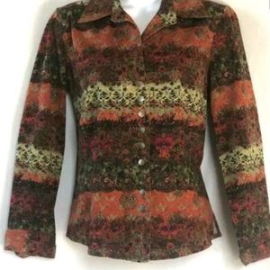 Christopher and Banks Top Jacket PS - EUC